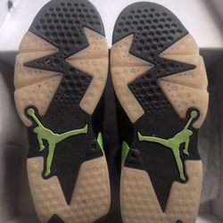 Jordan 6 Electric Green Size 9