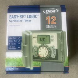 Orbit Easy Set Logic Sprinkler Timer (12 Stations). Compare Home Depot $79 +Tax