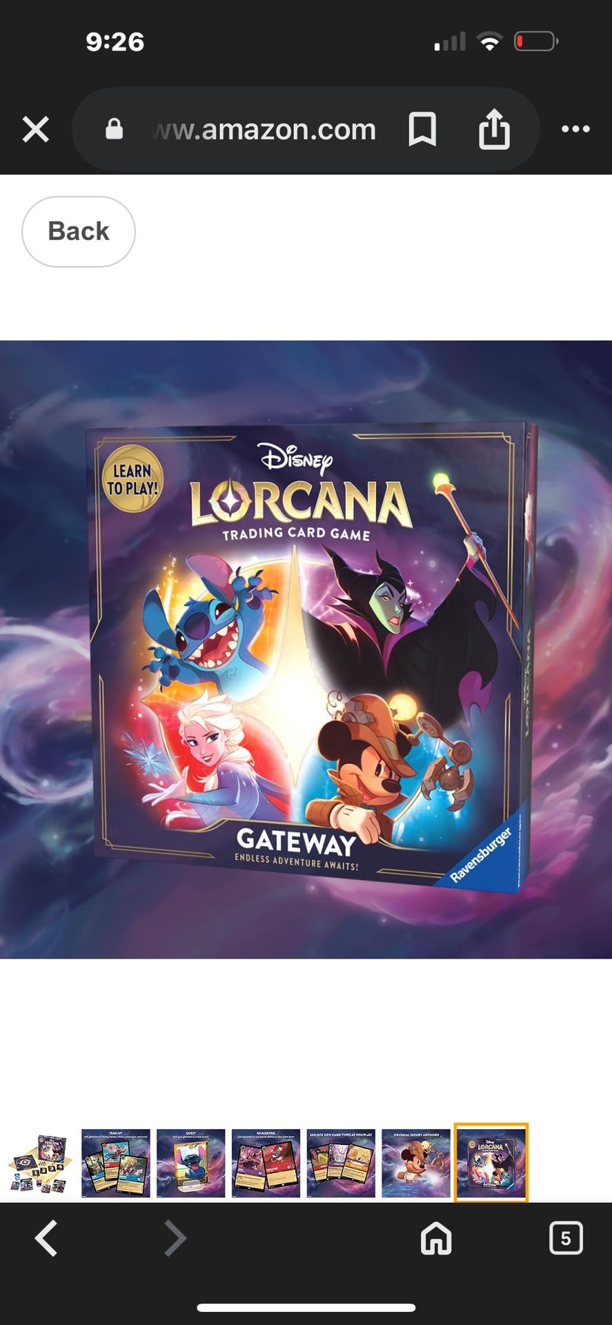 Disney Lorcana Board Game