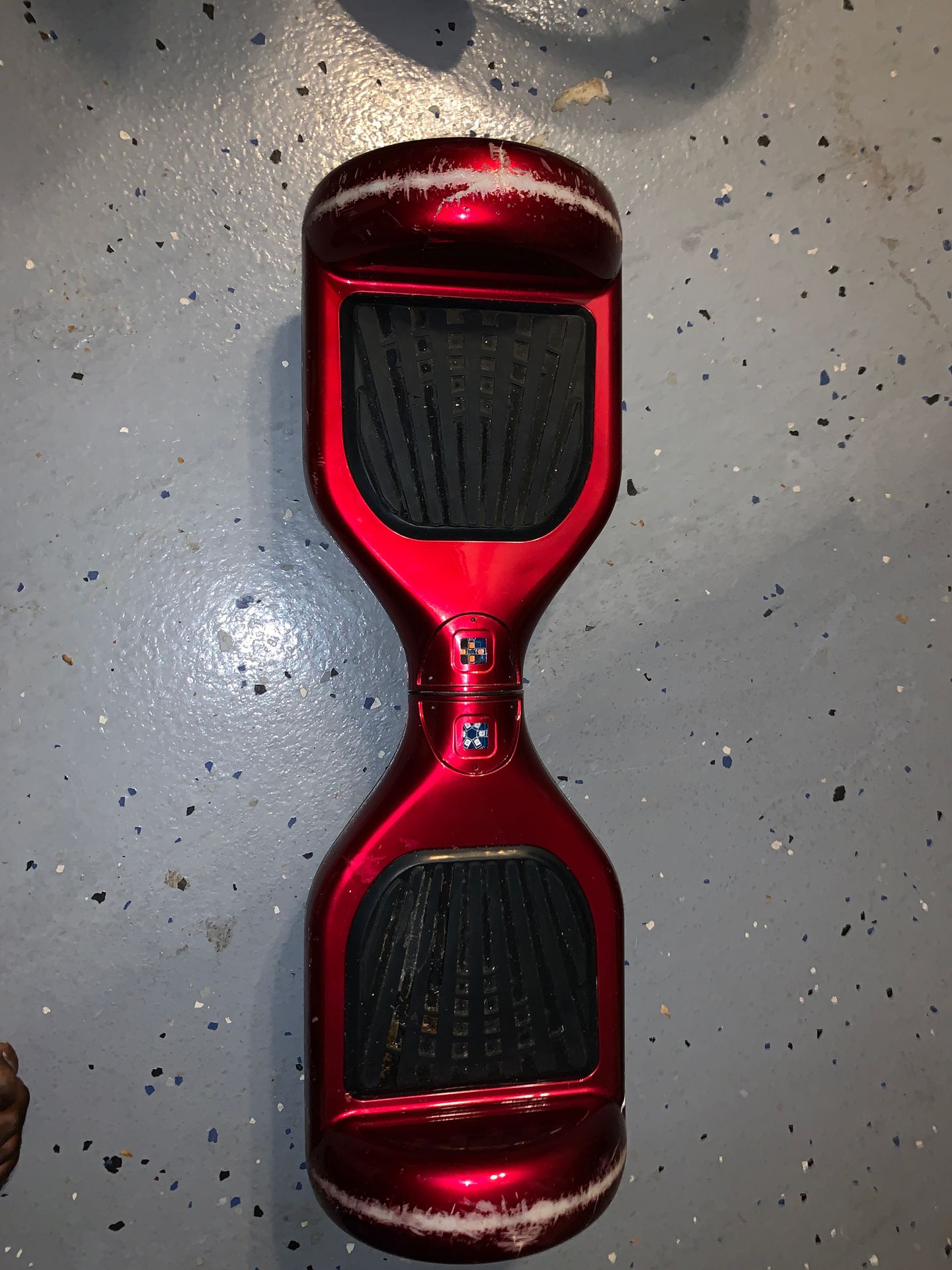 Red hoverboard