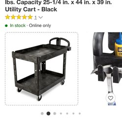 Rubbermaid Commercial Rolling Cart/Work Station