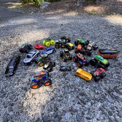 Toys Cars And Monster Trucks 