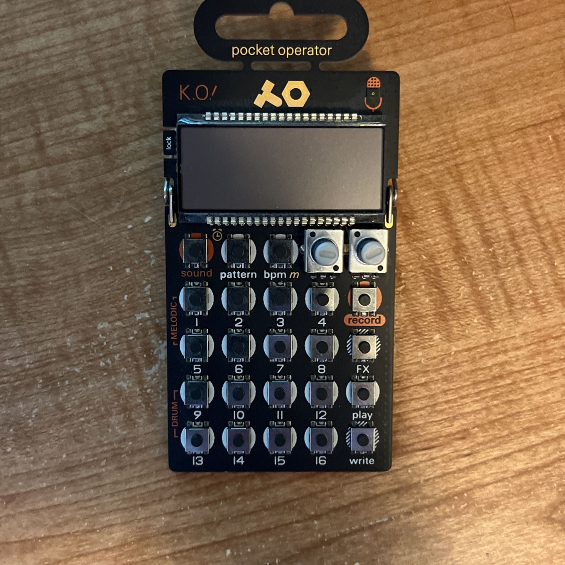 Teenage Engineering PO-33 K.O! Pocket Operator