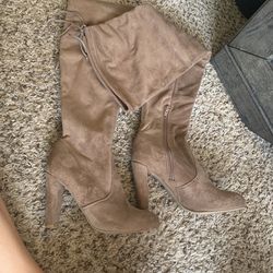 Fashion Nova Knee High Boots