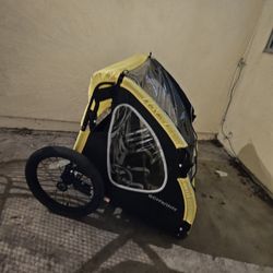 Schwinn Prescott Bike Trailer - Yellow/Black

