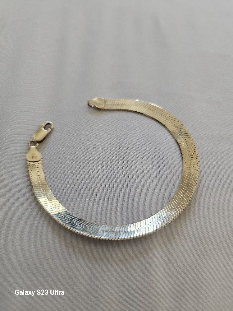 MILOR 925 FLAT BRACELET