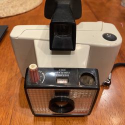 Vintage Polaroid Camera  Swinger model 20