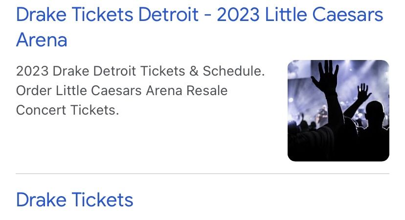 Drake Tickets