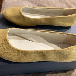 Women’s Mustard Colored Flats