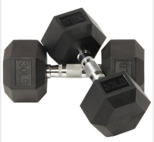 Brand New 30 Pound Dumbbell Set