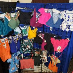 2pcs Swimsuits Bikinis All Are Size L 