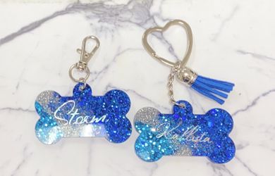 Dog Tag and Keychain Set