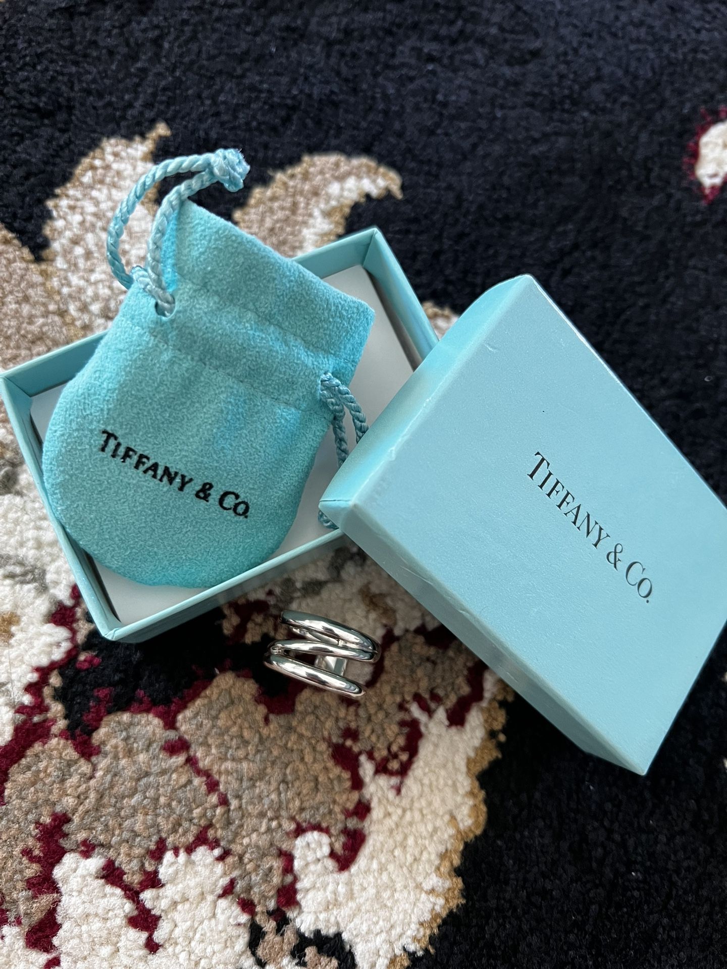Tiffany’s Zig Zag Ring Size 7