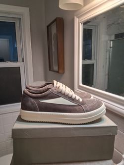 Rick Owens Suede Sneakers