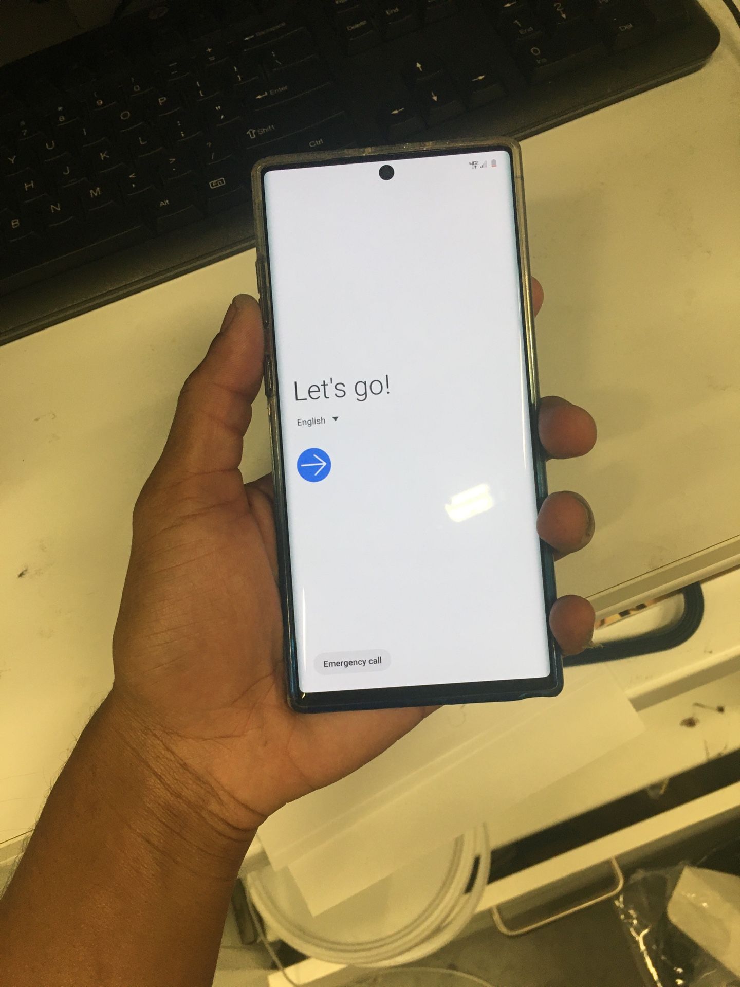 Samsung galaxy note 10+ 256 gb