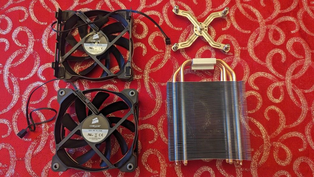Cooler Master CPU Cooler and Two Fans