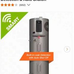 water heater electric proterra 40 gal Hybrid High Efficiency  smart tank electric water heater  with Cosmetic Damage 