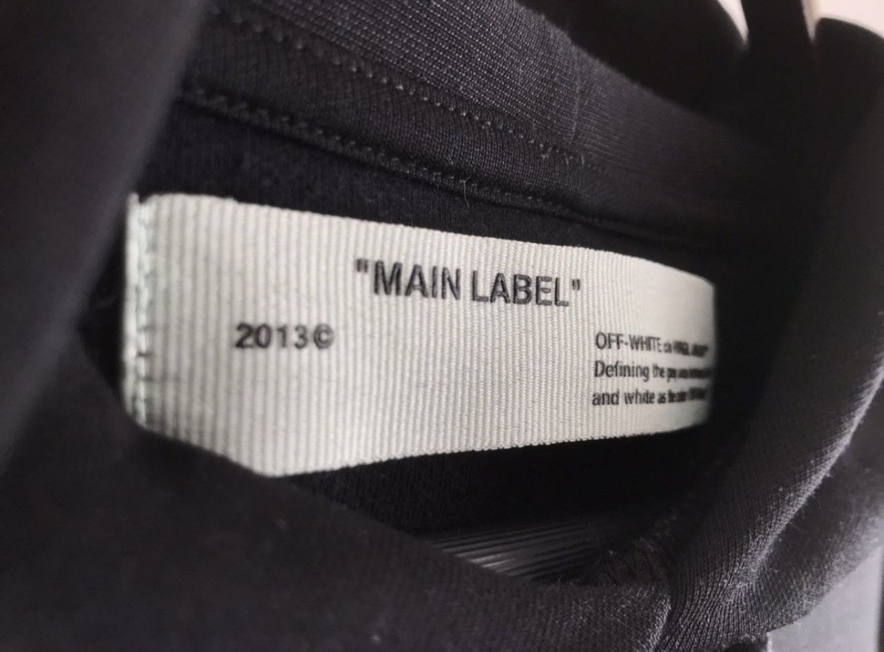 OFF WHITE c/o Virgil Abloh I was Just Thinking Print Hoodie