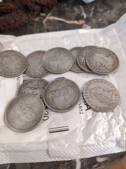 Lot of ten Americans history one dollars coins