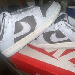 Nike Dunk Low Grey White Sneakers