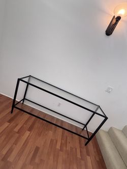 Entryway Glass Table