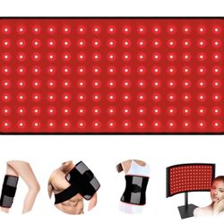Red Light Therapy Mat, 3 in 1 Mat/Belt/Stand Removable 660NM & 850NM Infrared 