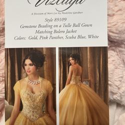 Ball Room Gown Prom/Quinceanera/ Sweet 16