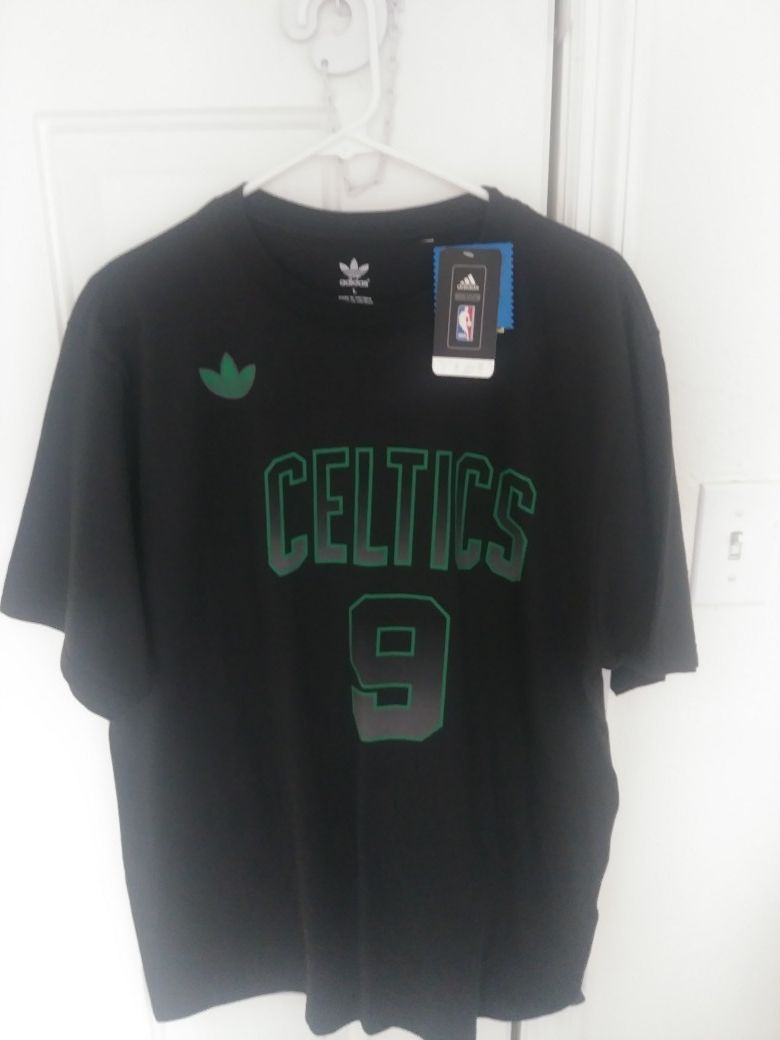 Adidas NBA Boston Celtics #9 Rajon Rondo T-shirt Jersey