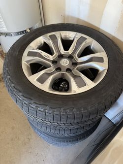 Ram 1500 Rims And Tires $500