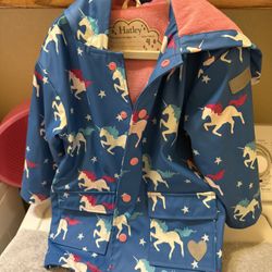 Toddler Girl’s Raincoat Jacket 