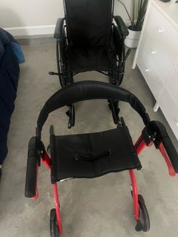 Wheelchair and Nitro Rollator