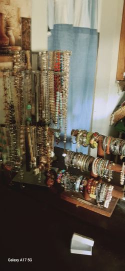 Large Lot of Fashion Jewelry Bracelets and Necklaces