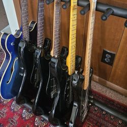 5 Electric Guitars Vintage 750$