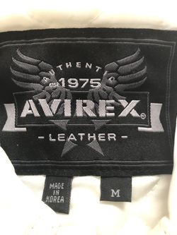 Avirex women leather jacket