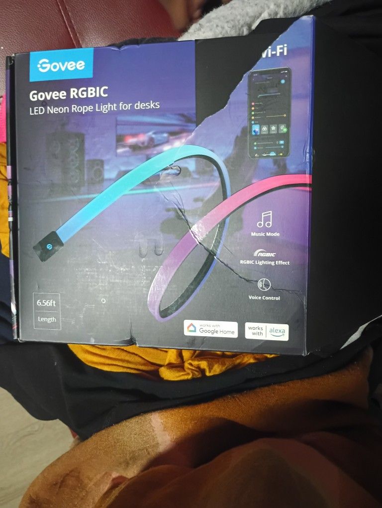 Govee 6.56ft RGBIC LED Neon Rope Light