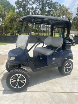 Club Car Tempo Golf Cart Lifted