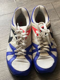Nike Air Max, Red/Pink + Black +Blue + White, Women 10
