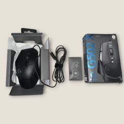 Logitech G502 X Wired Gaming Mouse - Black