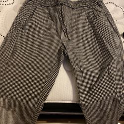 Black And White Pants