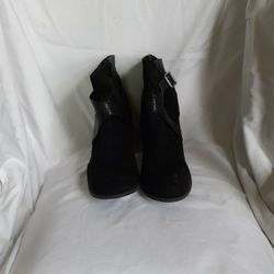 Black Suede Ankle Boots