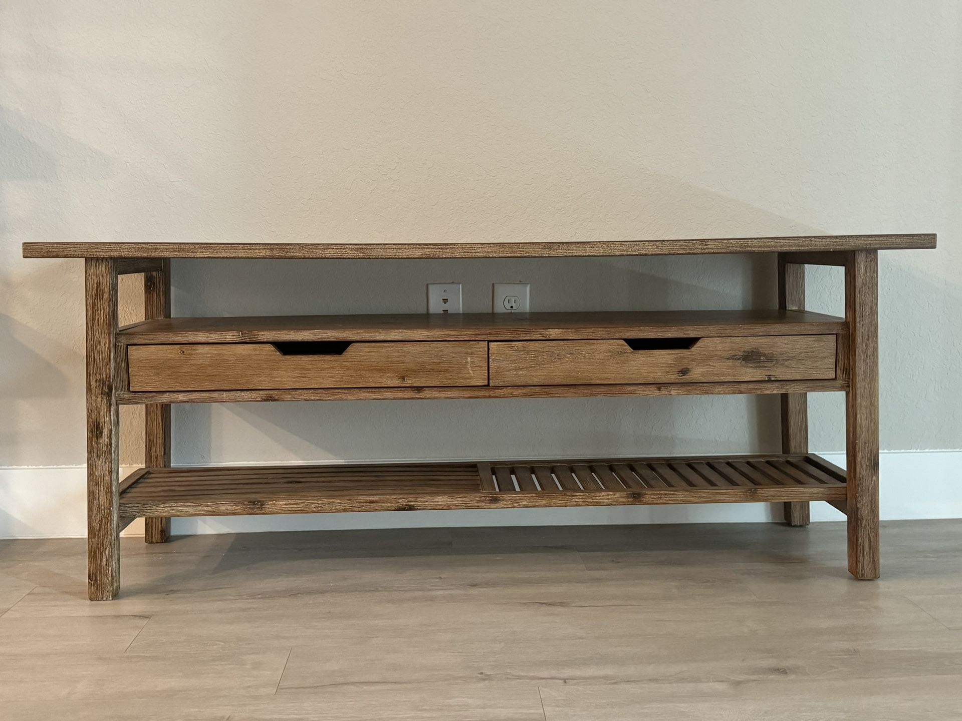 Tv Stand 100% Wood