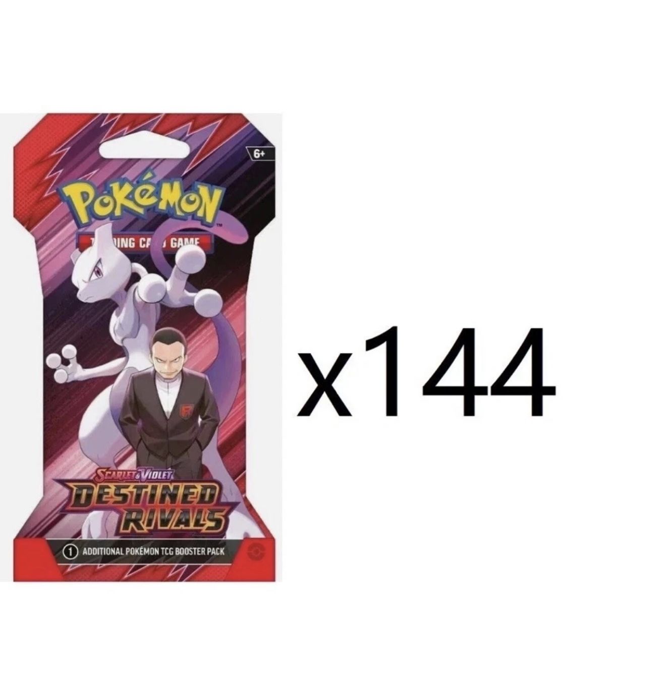 Pokemon Destined Rivals Sleeve Case (144)