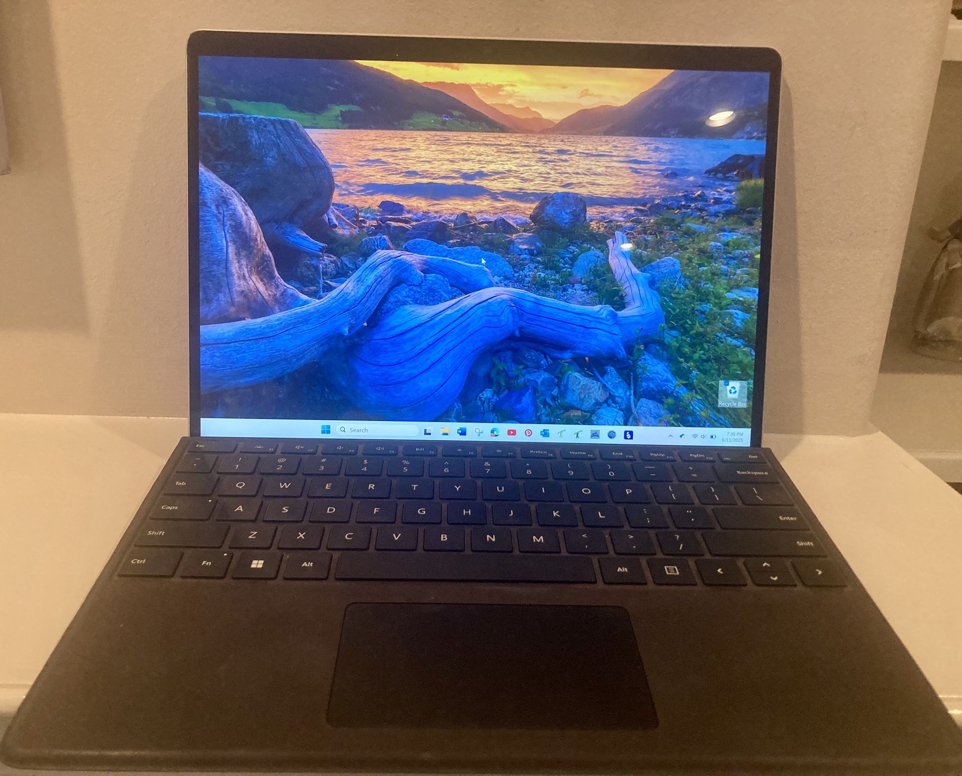 Microsoft Surface Pro 8 Laptop Computer 256 GB Model 1983 w/ Extras