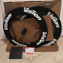 NEW In Box Vision SC 60 TL Carbon Disc Brake Road Bike Wheelset Tubeless 700c Shimano HG or SRAM XDR Available 