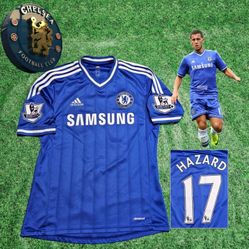 Adidas Chelsea FC Eden Hazard #17 2013/2014 Home Jersey