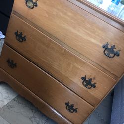 3 Drawer Dresser, Wood