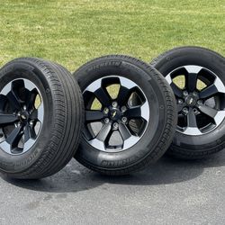 18” Chevy Silverado Wheels 1500 Rims 6x5.5 Tahoe GMC Sierra A/S Tires Yukon Suburban