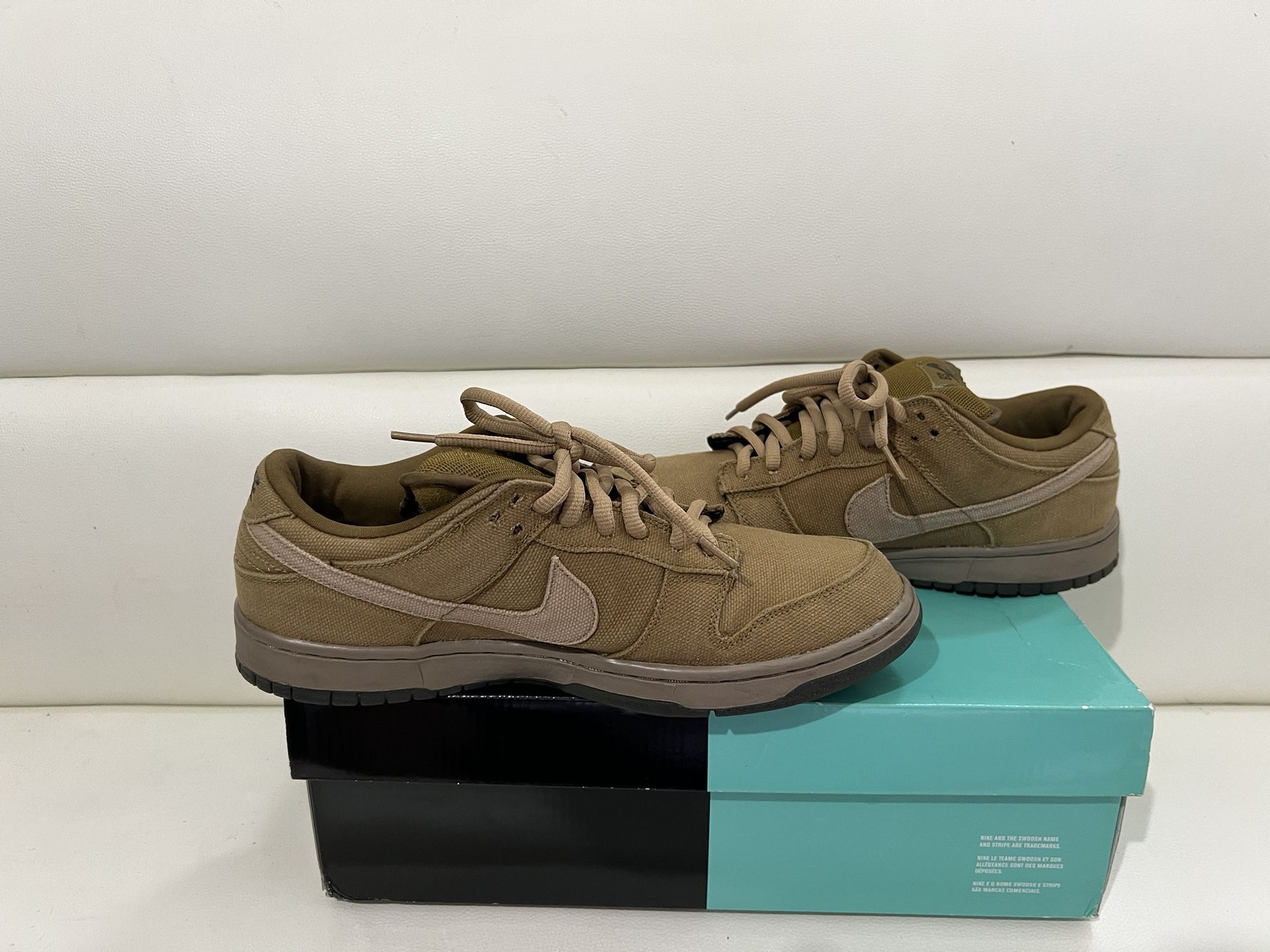 Nike Sb Dunk Low Spanish Moss 2008 Size 10.5 Nike Dunk Low High