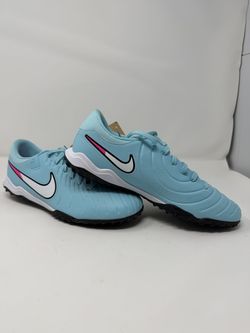 Nike Tiempo Legend 10 Academy TF Blue DV4342-401 Men's Size 10.5