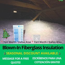 Blown-In Fiberglass Insulation